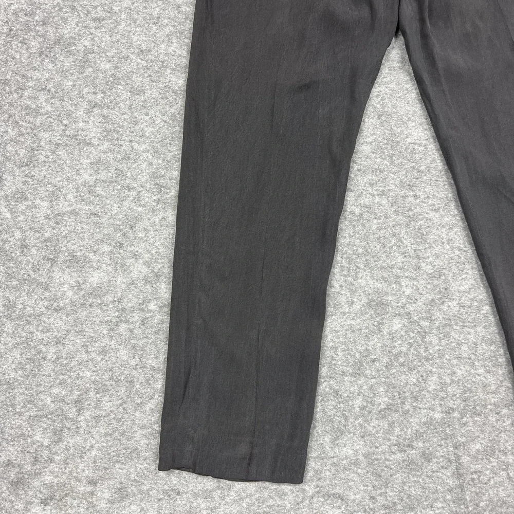 Giorgio Armani Pants Mens 36x31 Gray Cupro Dress Trousers Made Italy 54
